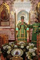 Архиерейское богослужение в Саввино 